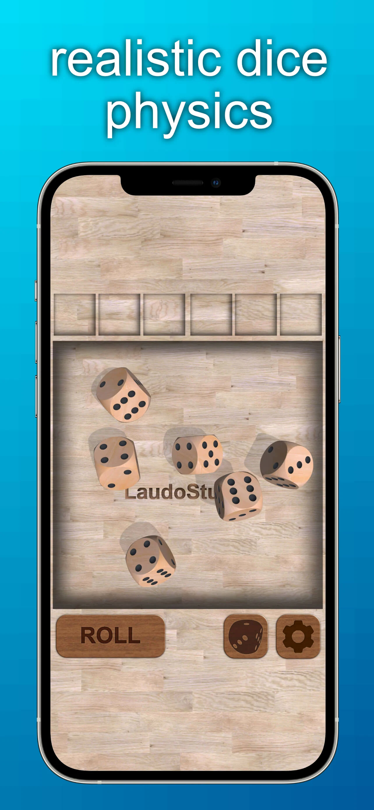 Laudo Dice App Screenshot - 1