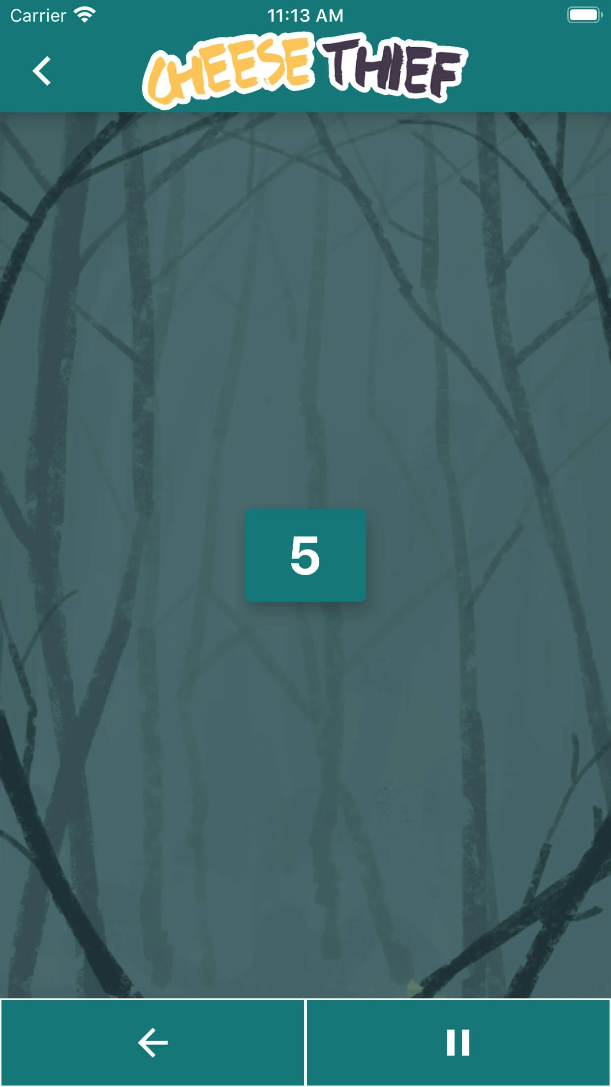 Cheese Thief App Screenshot - 2