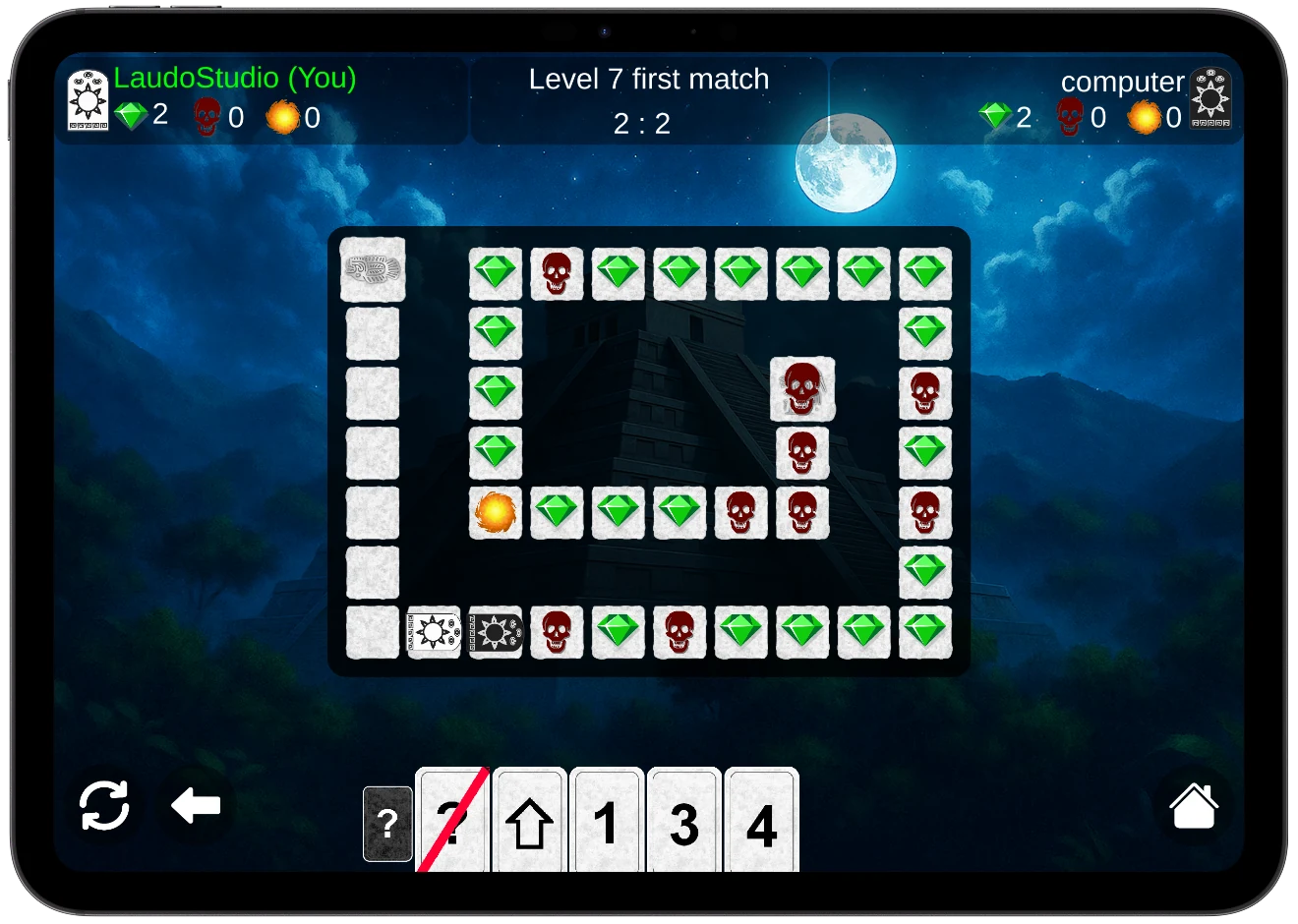 Yuca App Screenshot Level Mode